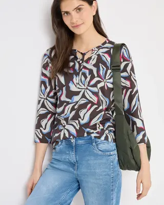 Cecil Tuniek Shirt - Macchiato Brown