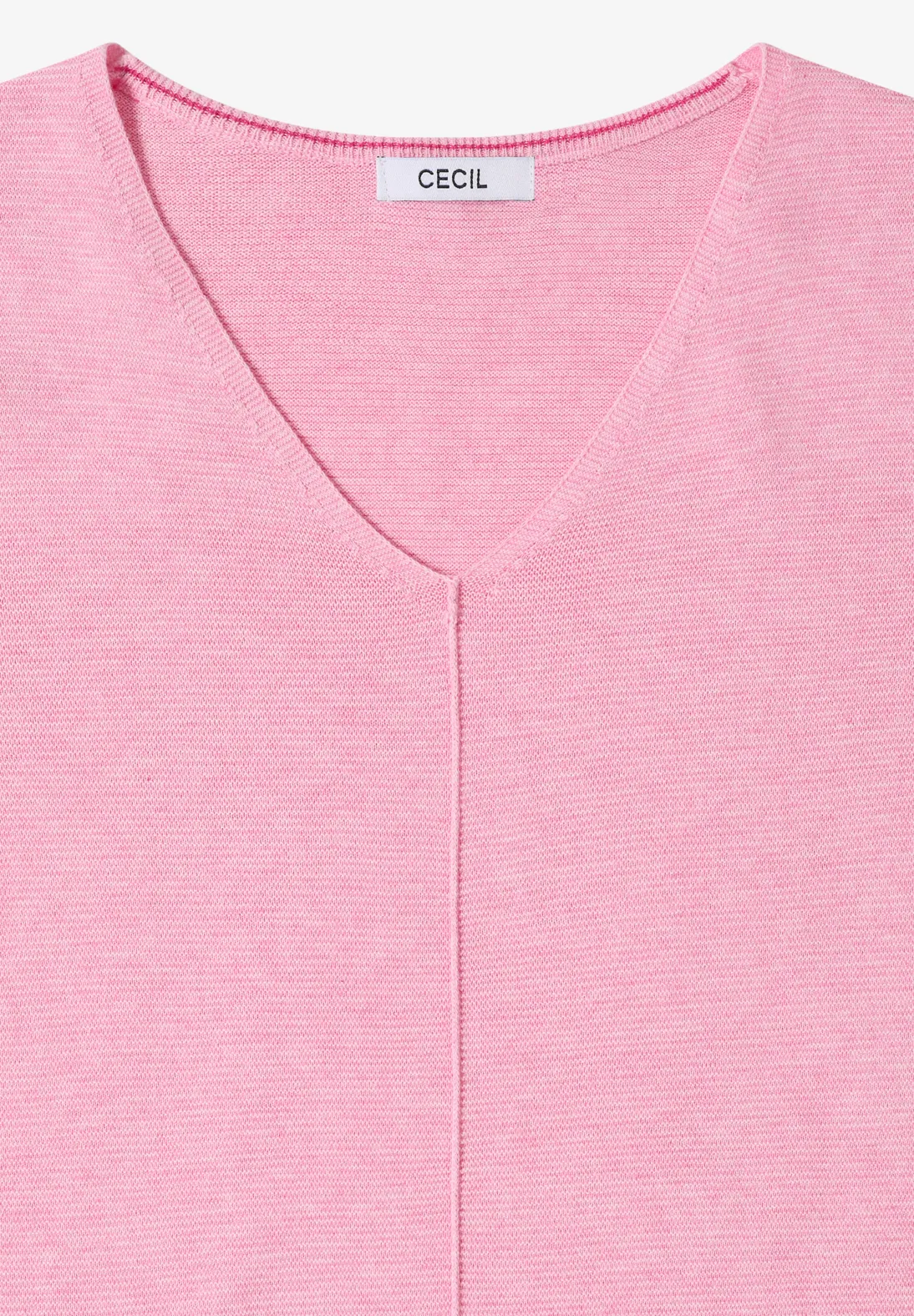 Cecil Jumper with Structure - Flamingo Rose