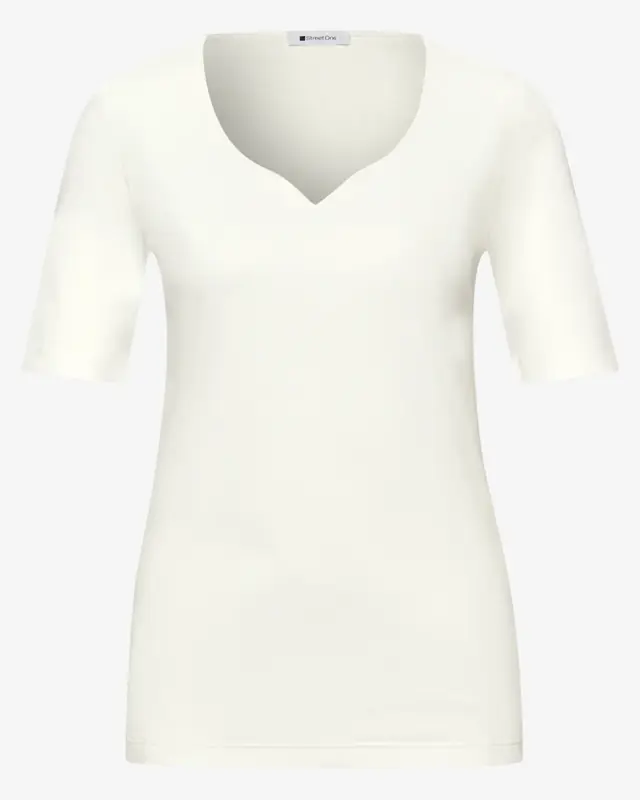 Street One Basic Shirt Ada - Off White