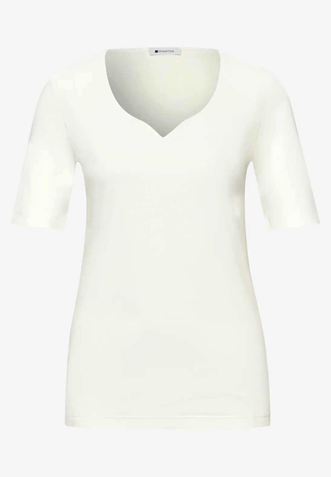 Street One Basic Shirt Ada - Off White