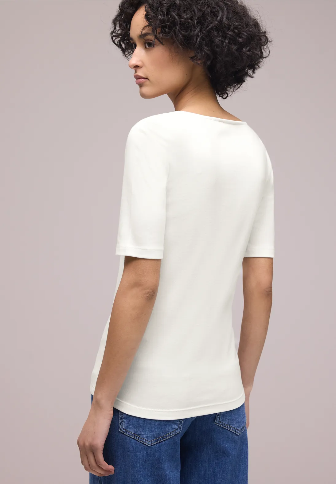 Street One Basic Shirt Ada - Off White