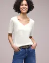 Street One Basic Shirt Ada - Off White