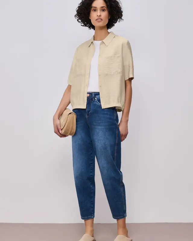 Street One Overhemd Blouse - Smoke Beige