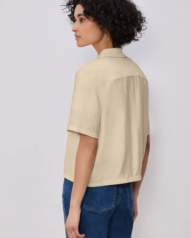 Street One Shirt Blouse - Smoke Beige