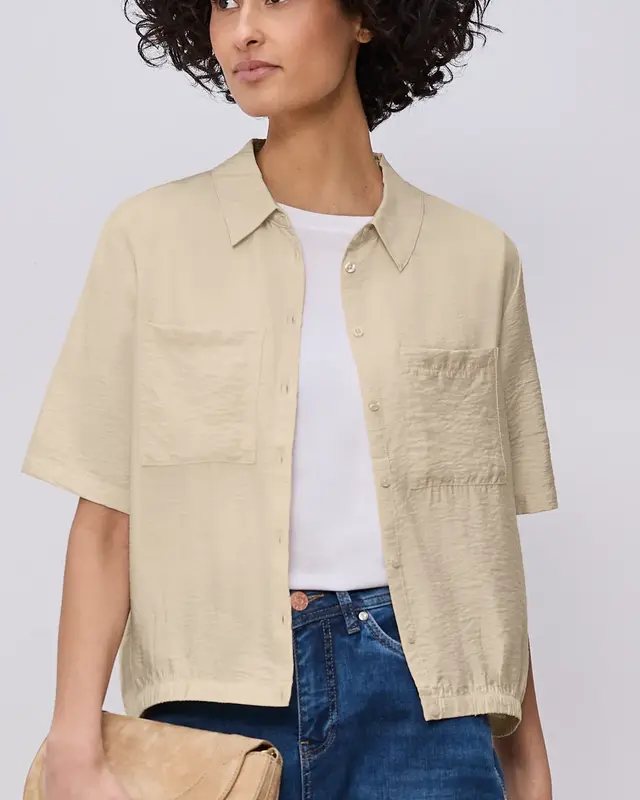 Street One Overhemd Blouse - Smoke Beige