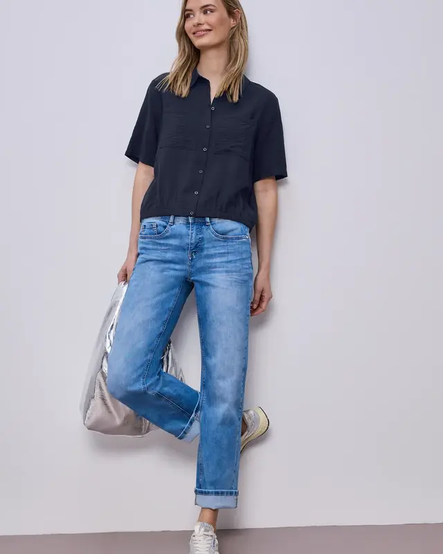 Street One Overhemd Blouse - Shadowed Navy