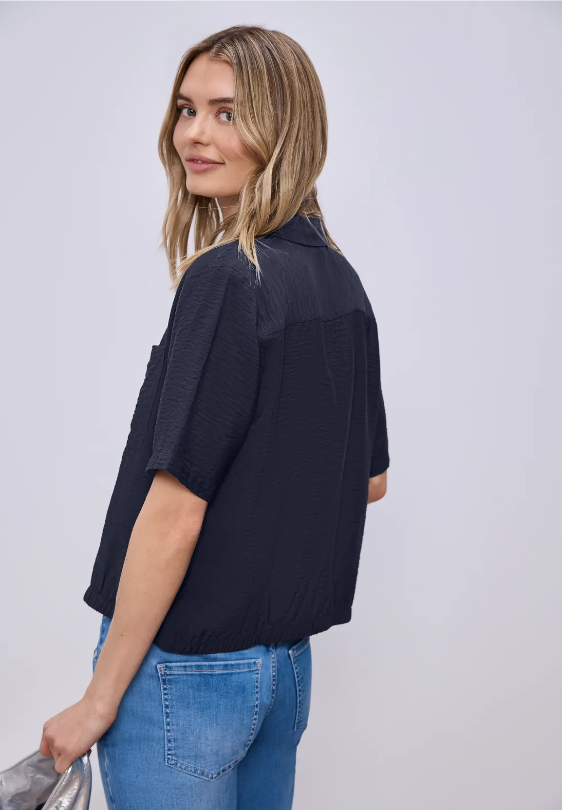 Street One Overhemd Blouse - Shadowed Navy