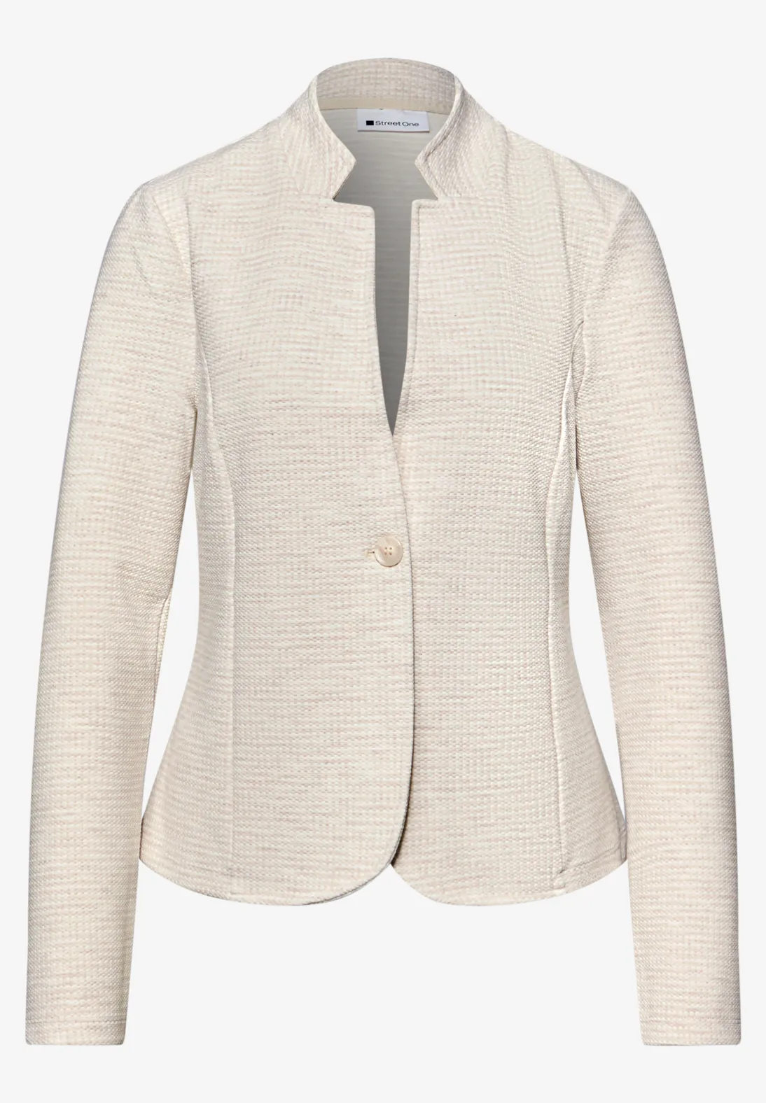 Street One Blazer mit Struktur - Smoke Beige