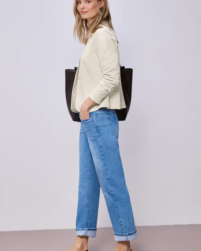 Street One Blazer mit Struktur - Smoke Beige