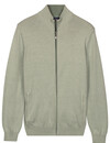 Baileys Zip Cardigan - Misty Green