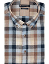 Giordano Linnenmix Overhemd - Rain Drum
