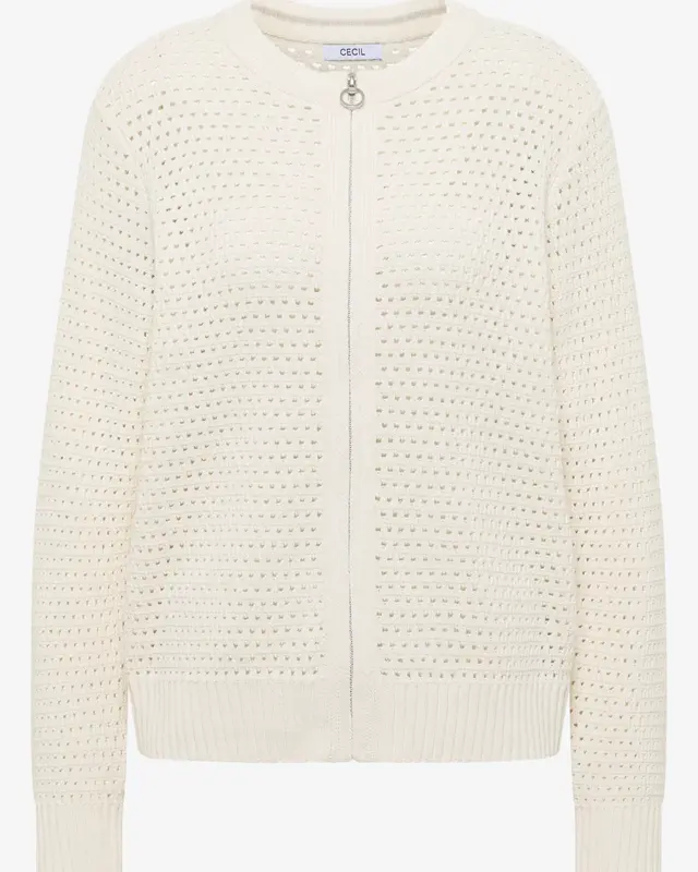 Cecil Longsleeve Cardigan - Raw Sand Beige