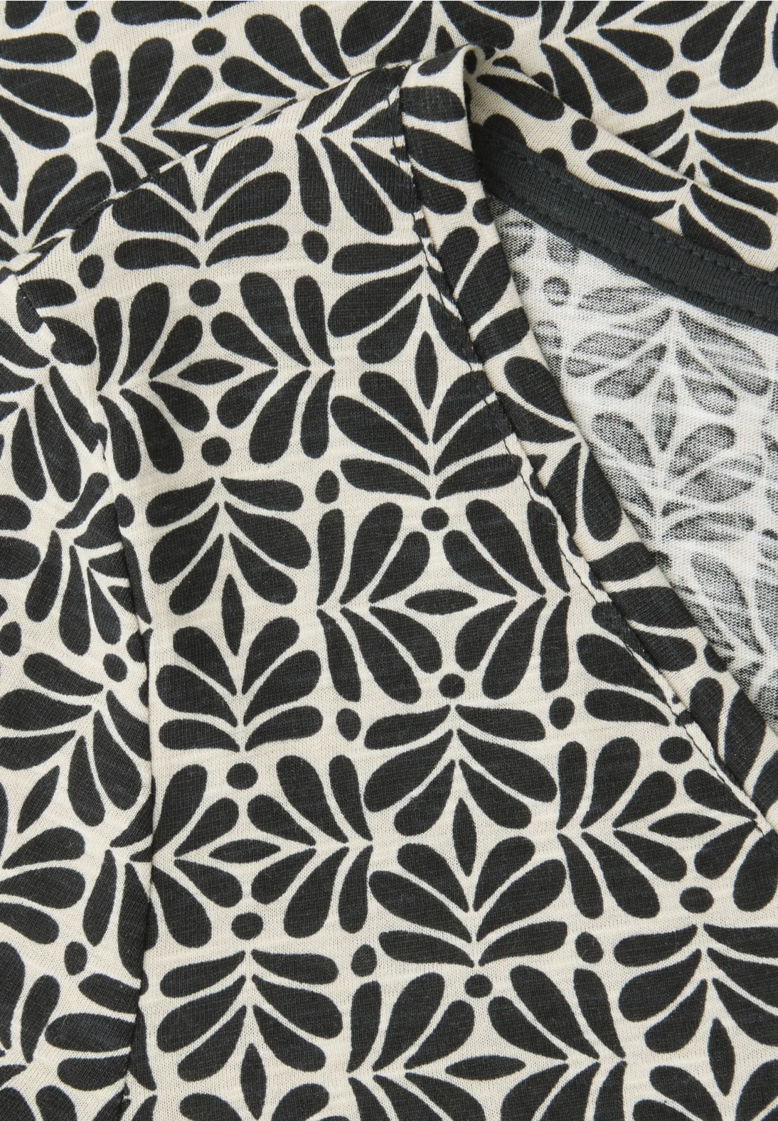 Street One Shirt with Minimal Print - Shadowed Navy