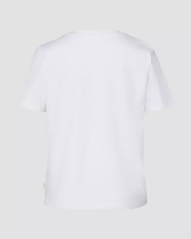 S. Oliver T-Shirt, Frontprint - White