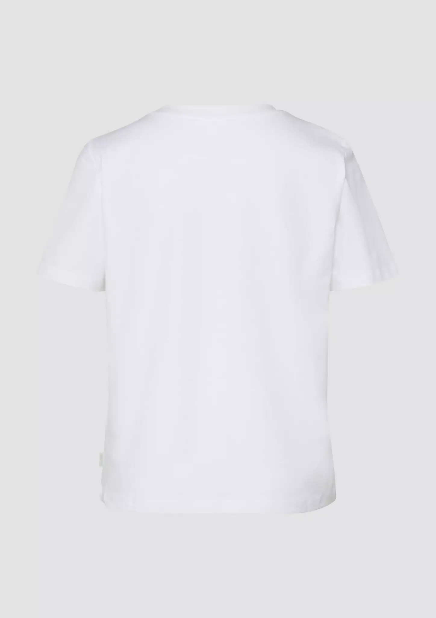 S. Oliver T-Shirt, Frontprint - White