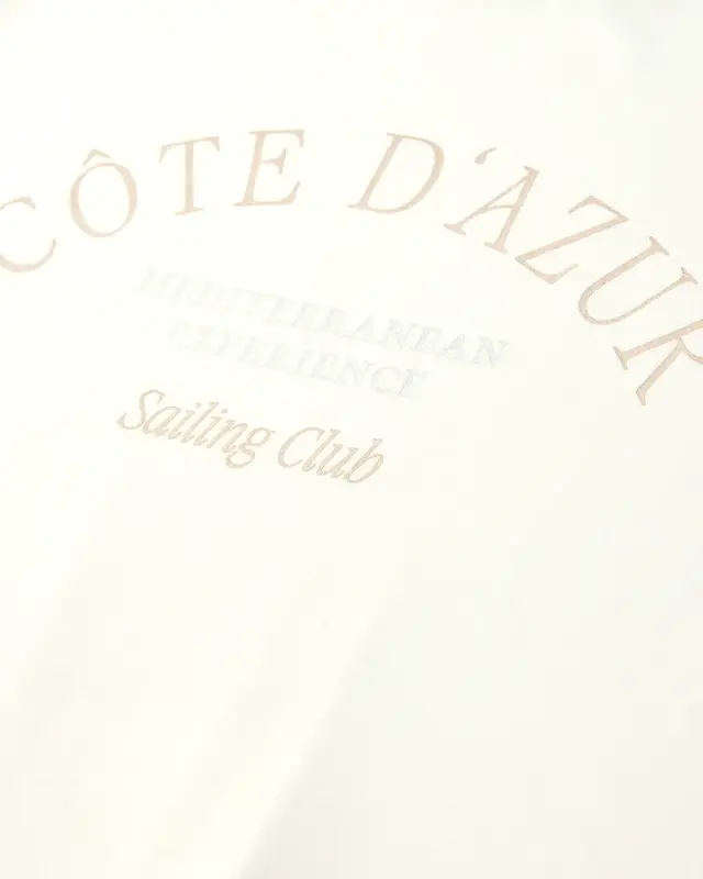 Street One Shirt met Tekst - Off White