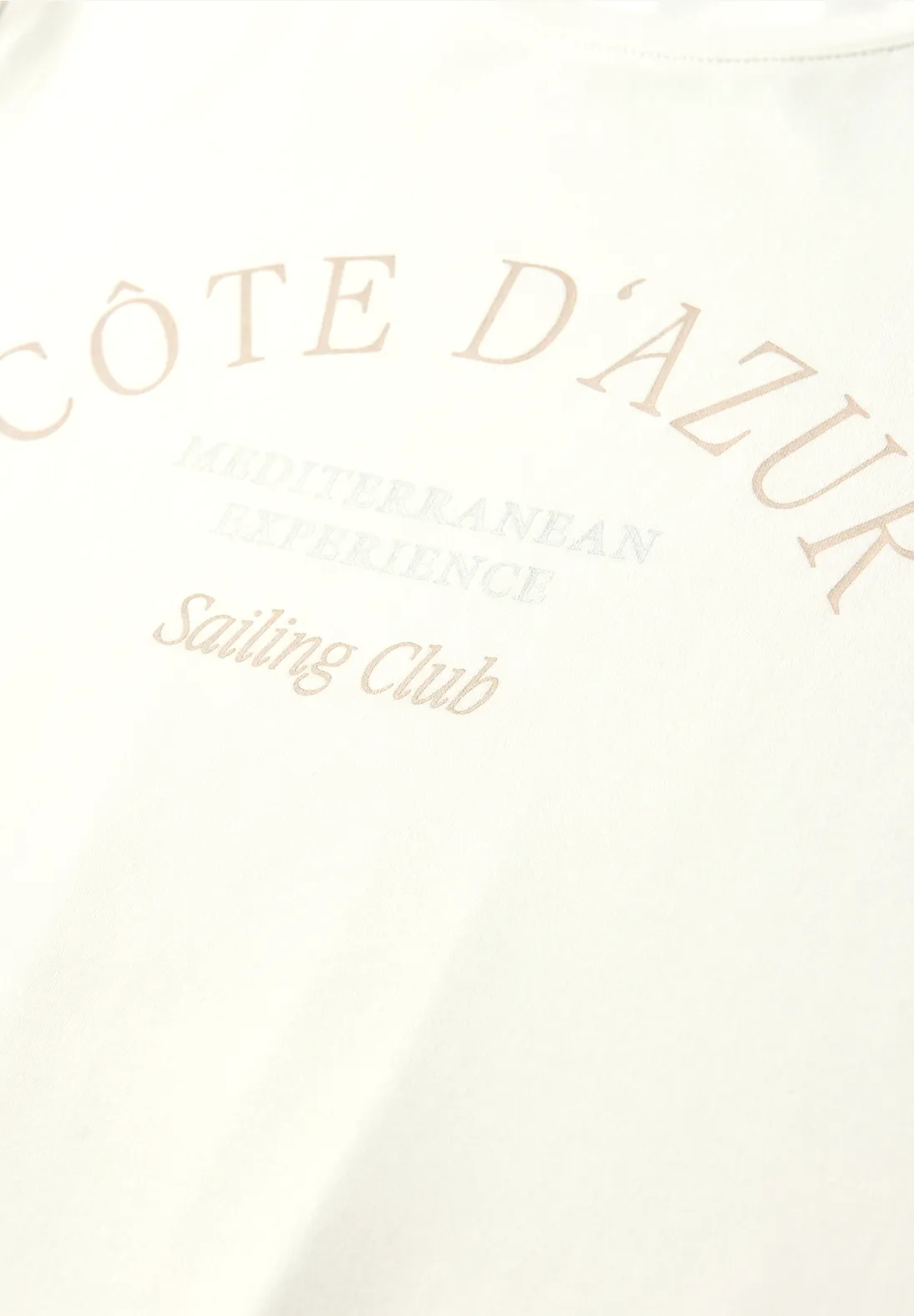 Street One Shirt mit Wording - Off White
