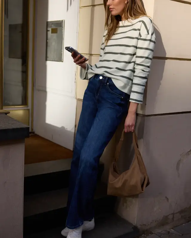 Street One Studio Shirt, Loose Fit - Lichen Green