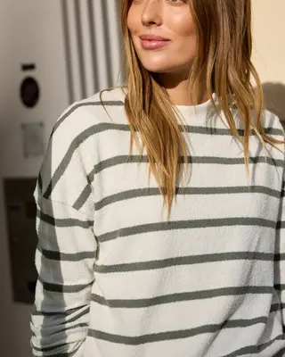 Street One Studio Shirt, Loose Fit - Lichen Green