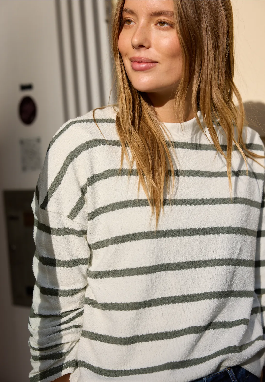 Street One Studio Shirt, Loose Fit - Lichen Green