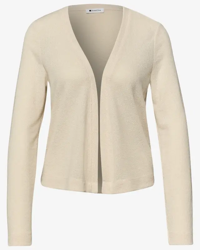 Street One Gebreid Vestje Nette - Smoke Beige