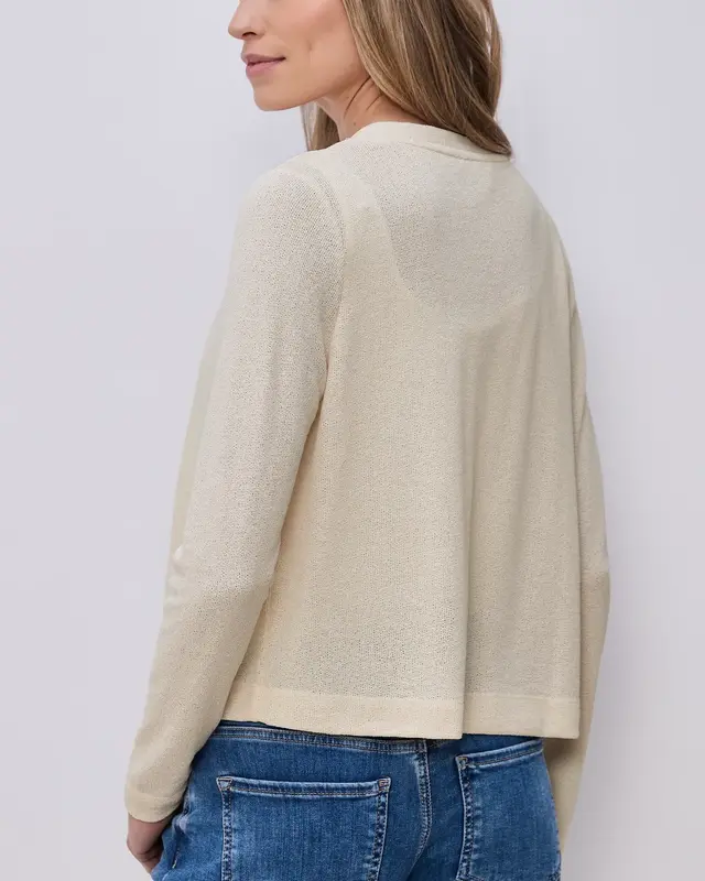 Street One Knit Cardigan Nette - Smoke Beige