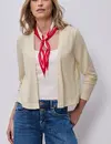 Street One Strick Cardigan Nette - Smoke Beige