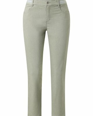 Angels Jeanswear Cira Sporty, Stripe - Eucalyptus Used