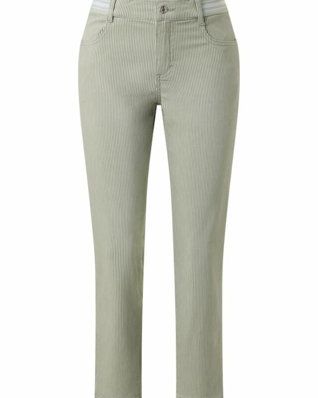 Angels Jeanswear Cira Sporty, Streep - Eucalyptus Used