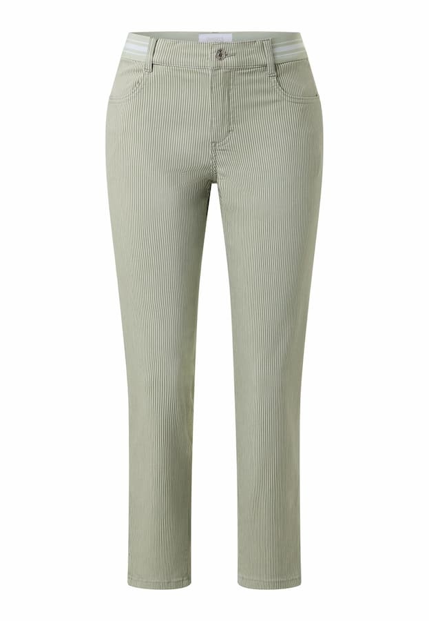 Angels Jeanswear Cira Sporty, Streep - Eucalyptus Used