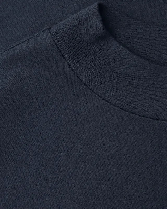 Street One Basic Shirt, Turtleneck - Shadowed Navy