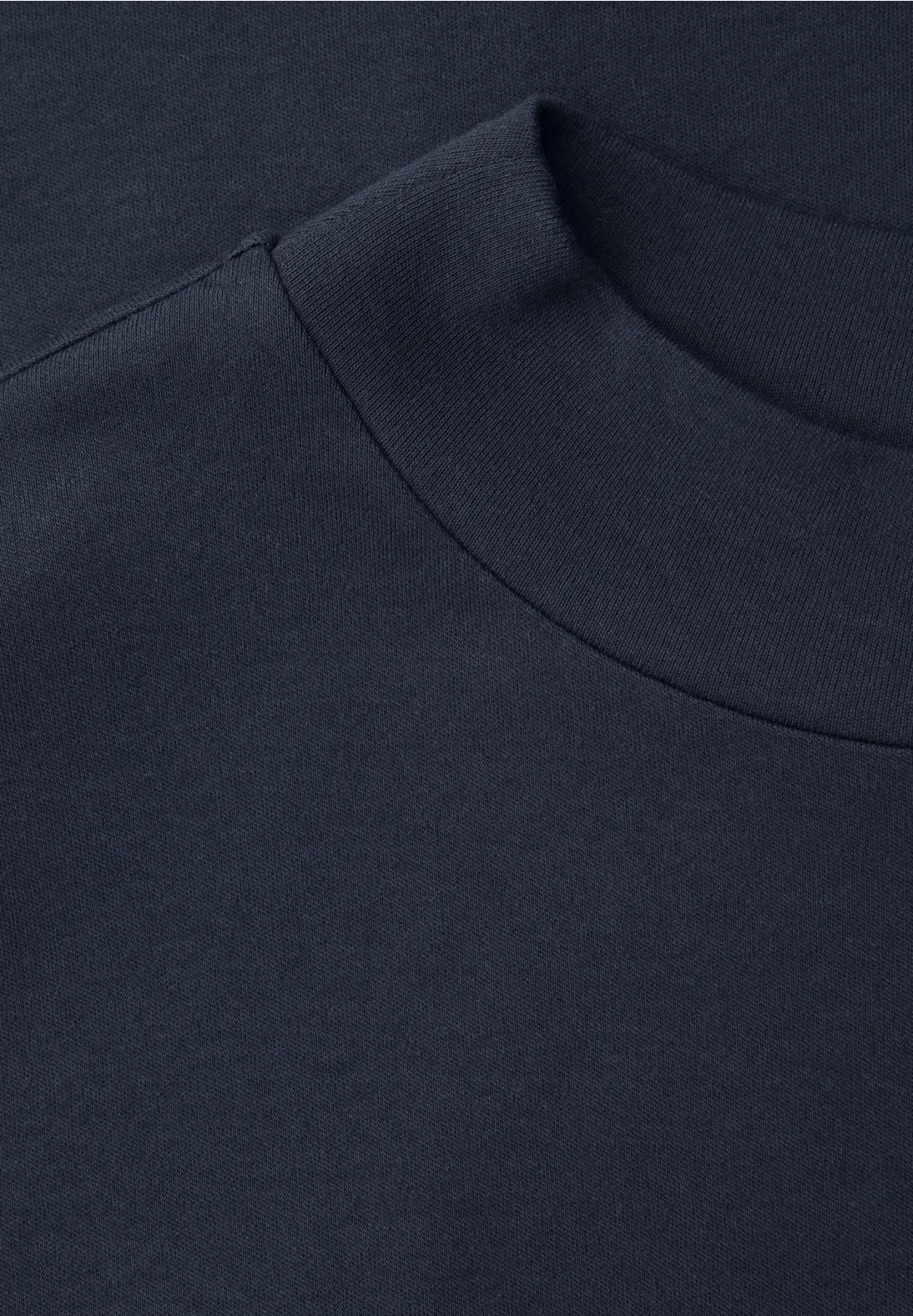 Street One Basic Shirt, Turtleneck - Shadowed Navy