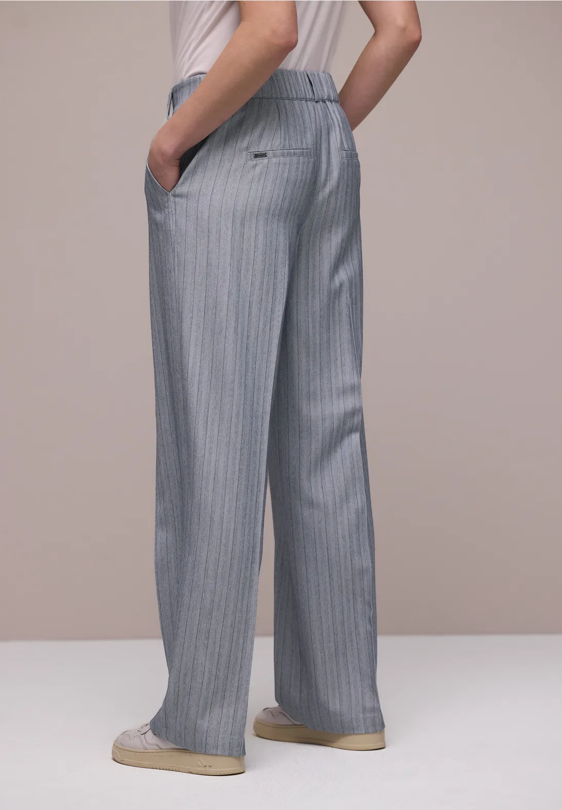 Street One Straight Leg Broek - Original Blue