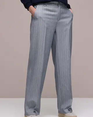 Street One Straight Leg Hose - Original Blue