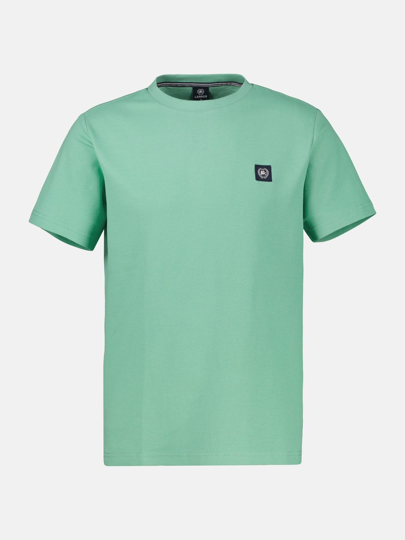 Lerros T-Shirt with Structure - Mint Water