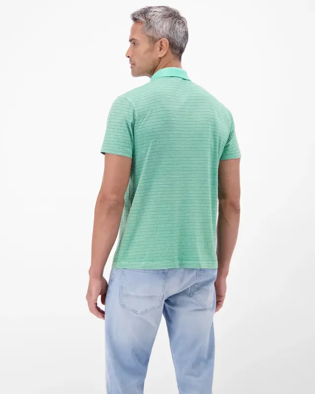 Lerros Poloshirt Fineliner Look - Mint Water