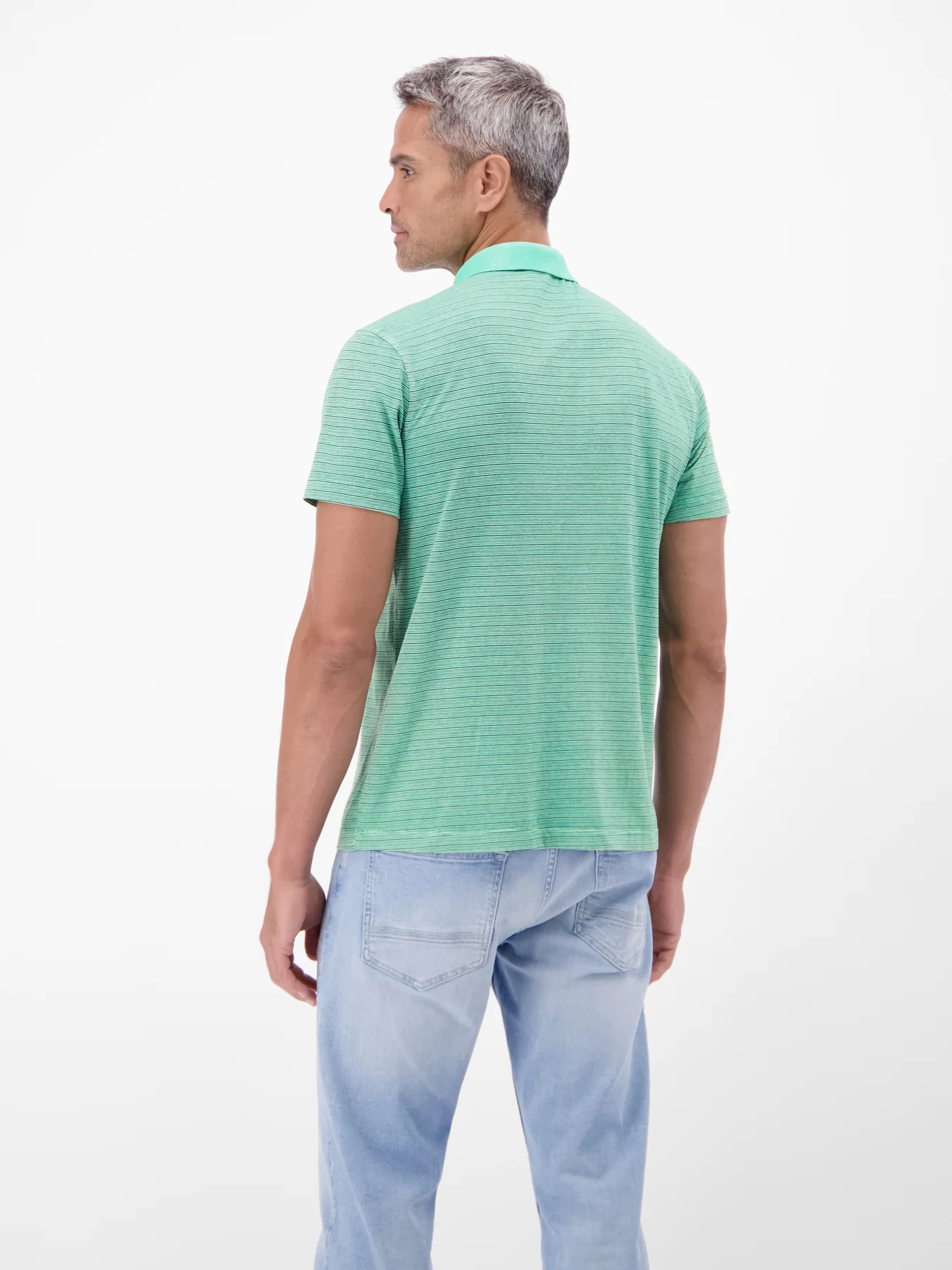 Lerros Poloshirt Fineliner Look - Mint Water