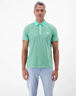 Lerros Poloshirt Fineliner Look - Mint Water