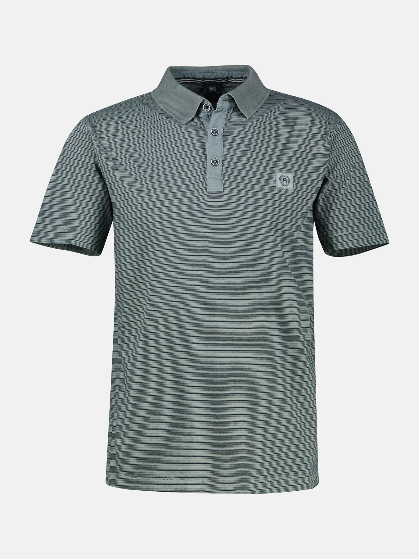 Lerros Poloshirt Fineliner Look - Storm Grey