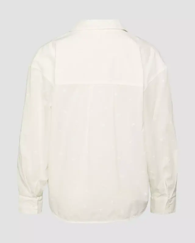 S. Oliver Geborduurde Blouse - Cream