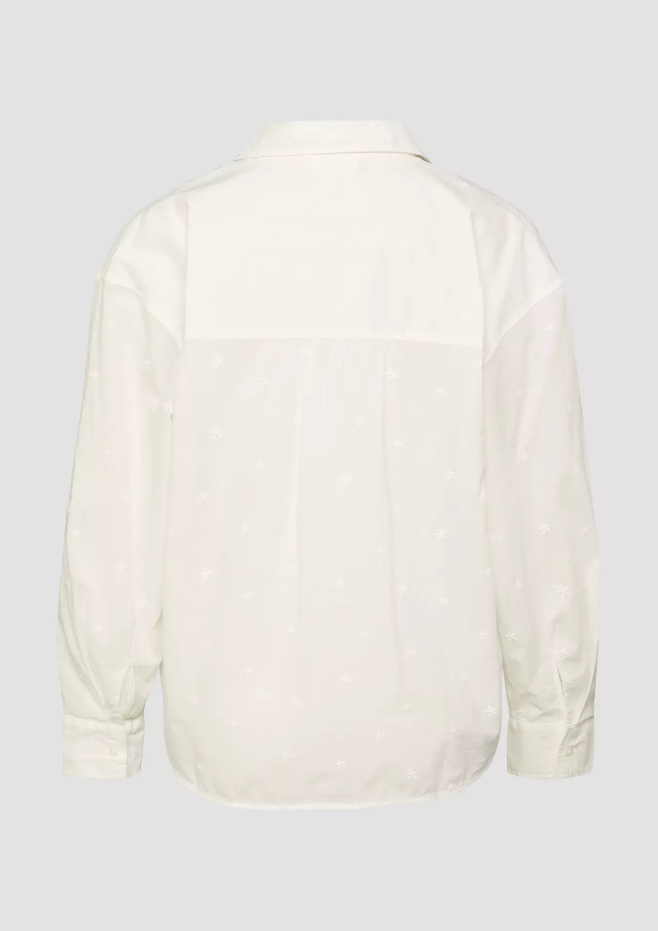 S. Oliver Blouse with Embroidery - Cream