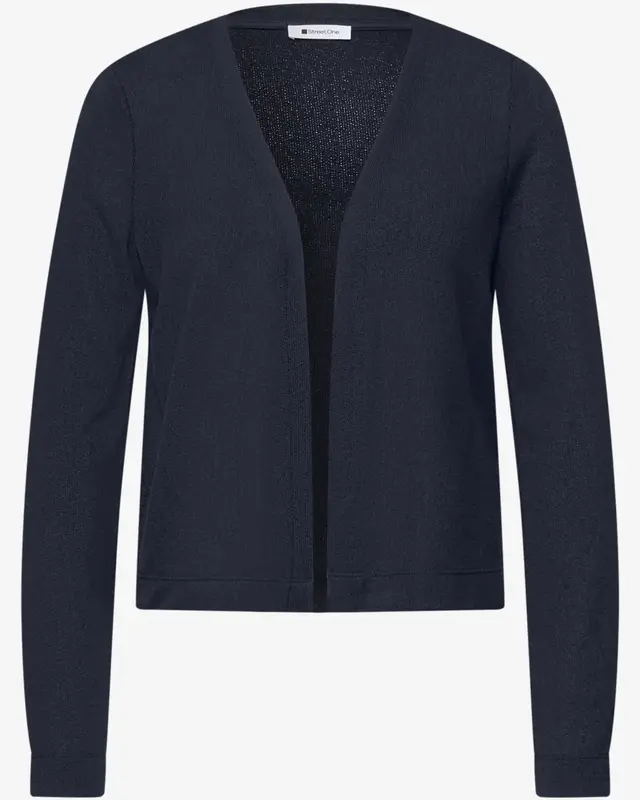Street One Knit Cardigan Nette - Shadowed Navy