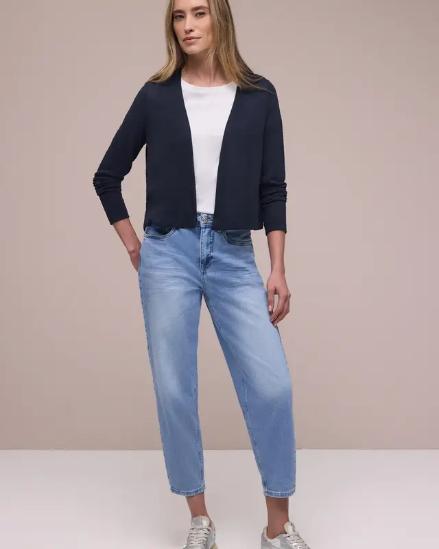 Street One Gebreid Vestje Nette - Shadowed Navy