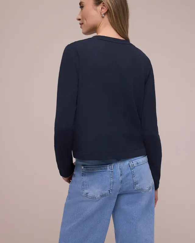 Street One Knit Cardigan Nette - Shadowed Navy