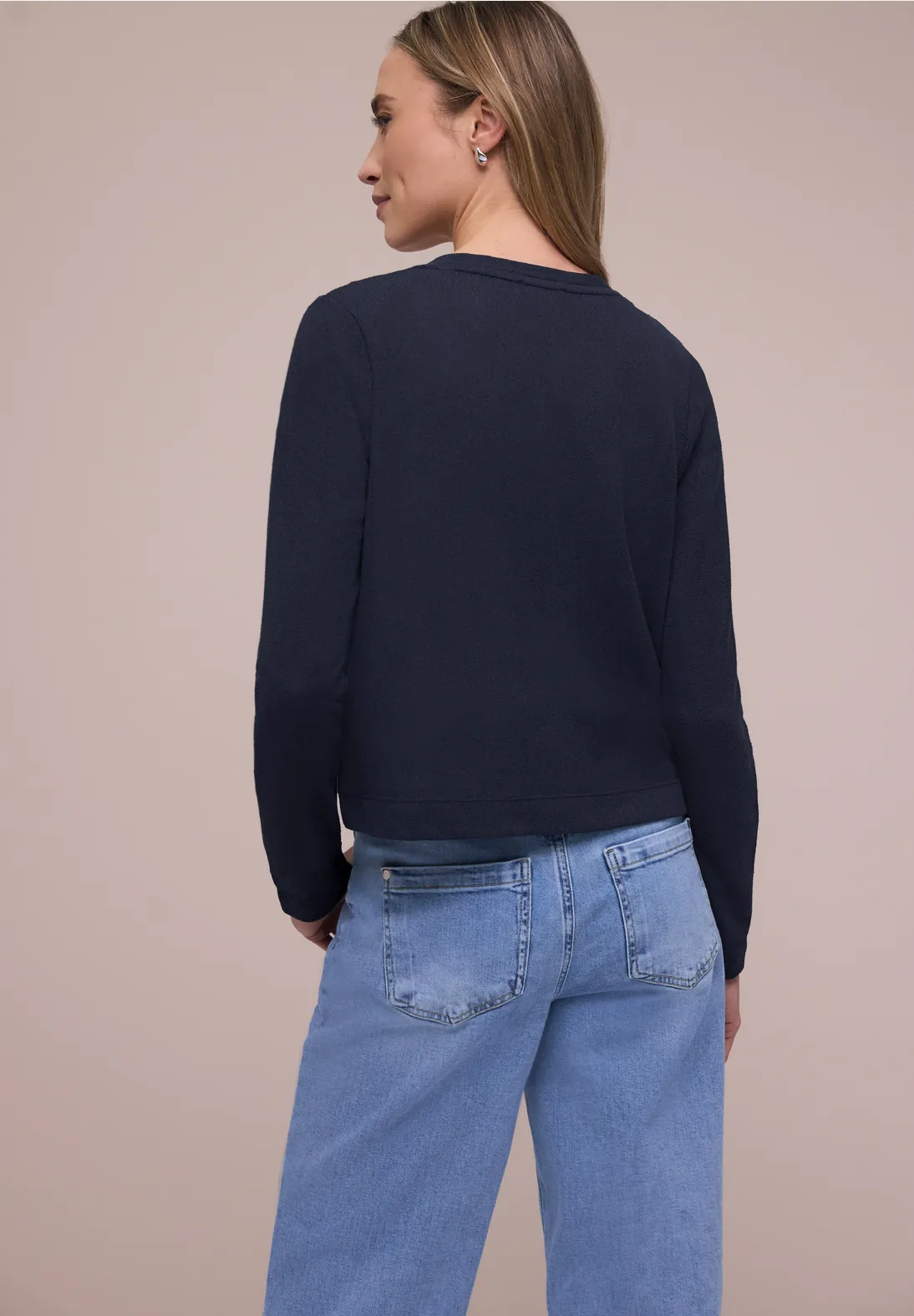 Street One Strick Cardigan Nette - Shadowed Navy