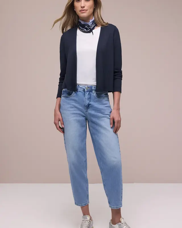 Street One Gebreid Vestje Nette - Shadowed Navy