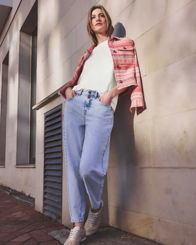 Street One Studio Shirt met Pofmouwen - Off White