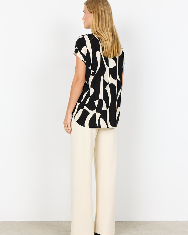 Soyaconcept Blouse Chanise 1 - Black Combi