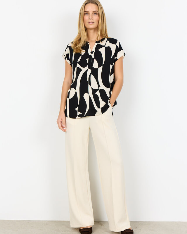Soyaconcept Bluse Chanise 1 - Black Combi