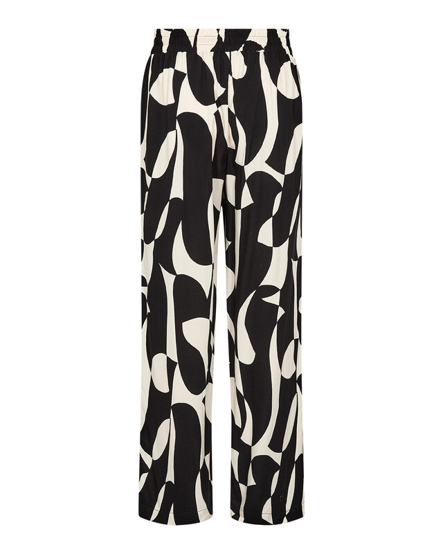 Soyaconcept Broek Chanise 3-B - Black Combi